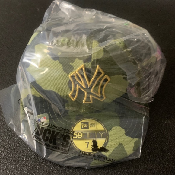 New Era Men's Armed Forces Day 2022 New York Yankees Camo 59Fifty City Fitted - Picture 4 of 7